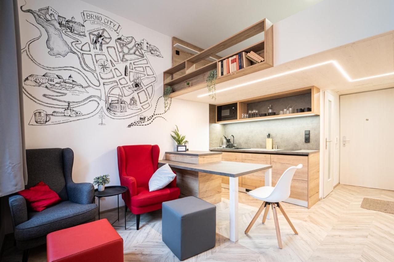 Brno City Apartment Near Malinovskeho Square Экстерьер фото