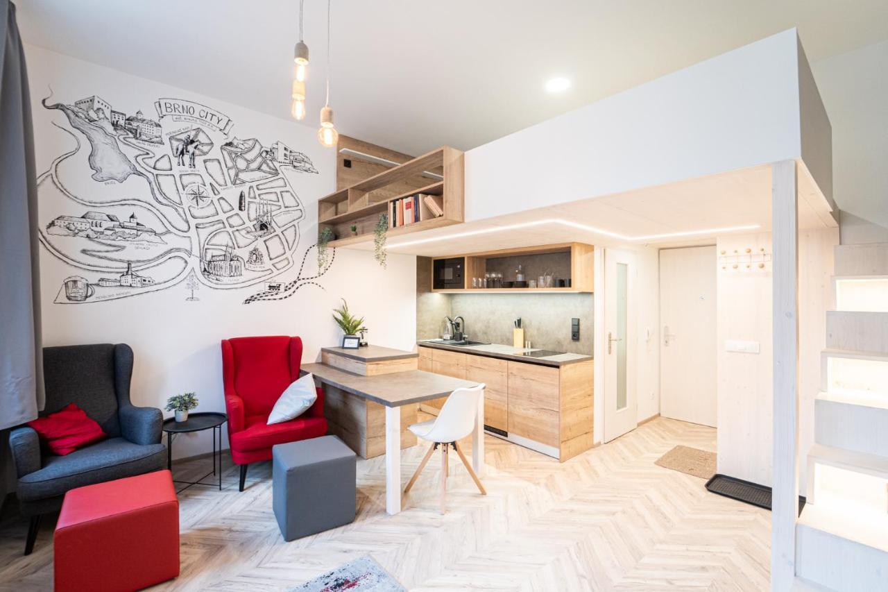 Brno City Apartment Near Malinovskeho Square Экстерьер фото